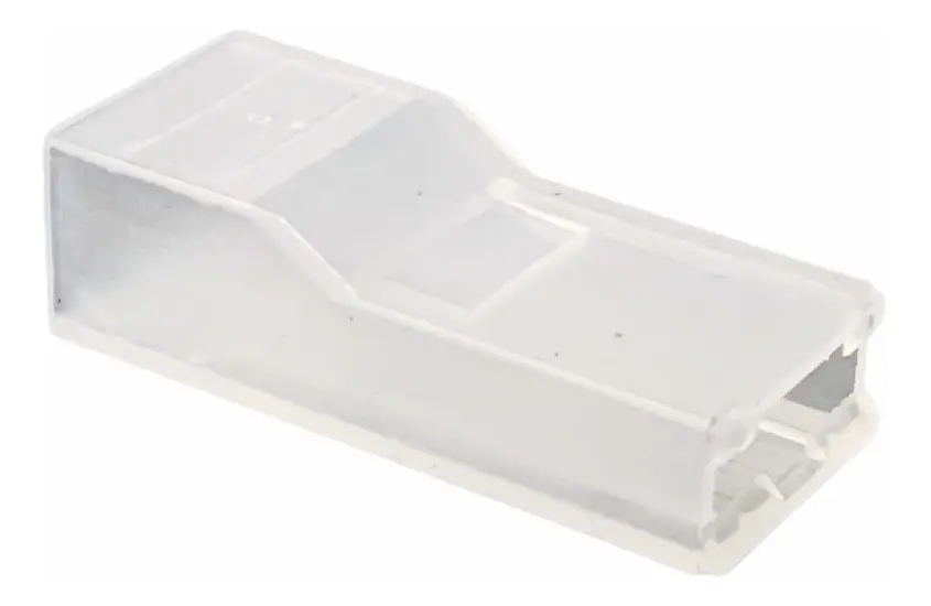 Protetor para terminal fêmea 6,3 mm em poliamida natural